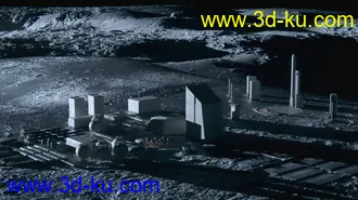 太空营地模型,太空殖民地,宇宙基地,星球基地模型的图片
