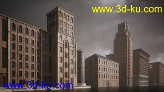 19世纪美国建筑模型,行政区大楼模型的图片