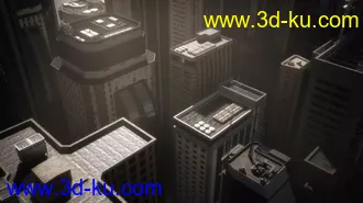 摩天大楼模型,现在城市高楼大厦模型的图片3