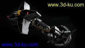 宇宙飞船模型,航天飞船,太空飞船模型,引擎、推进器、助推器等零件模型的图片
