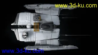 宇宙飞船模型,航天飞船,太空飞船模型,引擎、推进器、助推器等零件模型的图片