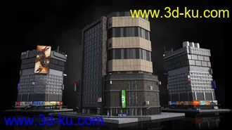 新东京模型,高楼大厦模型,超大城市模型,现代现建筑模型,日本东京建筑模型的图片