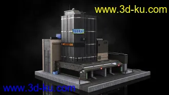 新东京模型,高楼大厦模型,超大城市模型,现代现建筑模型,日本东京建筑模型的图片