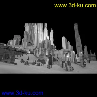 古庙模型,神庙模型,神殿模型,玛雅文明,南美洲神殿模型,庙宇建筑模型的图片11