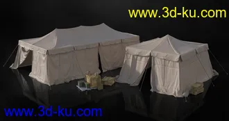 军事哨所模型,军事营地模型,军事基地模型,军事训练营模型,兵营模型的图片