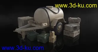 军事哨所模型,军事营地模型,军事基地模型,军事训练营模型,兵营模型的图片