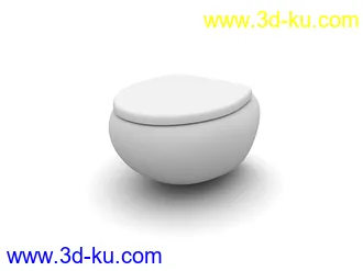 马桶模型合集共19个的图片
