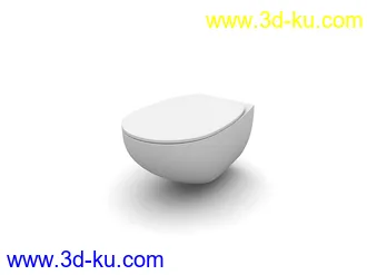 马桶模型合集共19个的图片