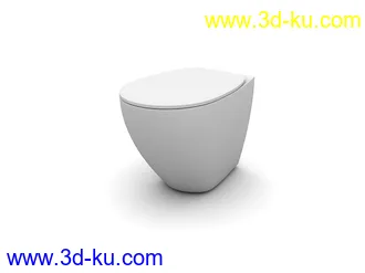 马桶模型合集共19个的图片