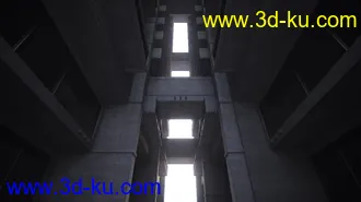 未来城市模型,未来建筑模型,科幻城市建筑模型的图片