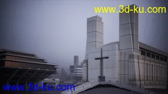 未来城市模型,未来建筑模型,科幻城市建筑模型的图片