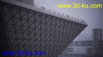 未来城市模型,未来建筑模型,科幻城市建筑模型的图片