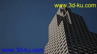 摩天大楼模型,城市建筑模型,街道楼房模型的图片
