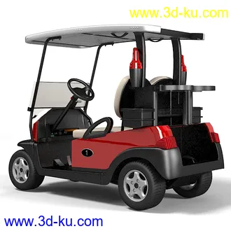 高尔夫车3ds Max模型的图片