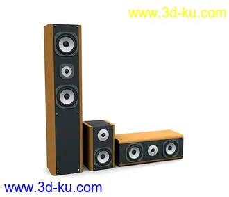 音箱模型合集共17个的图片