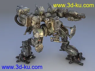 机甲战士模型,机器人模型,obj,max,max的图片