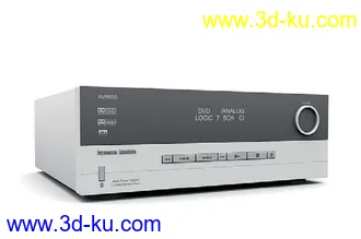 DVD播放机模型,功放机模型合集共18个的图片