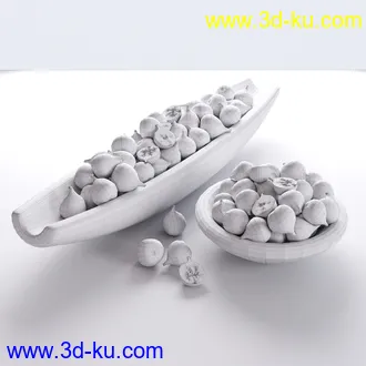 石榴模型,梨子模型,无花果模型,柿子模型,水果模型的图片