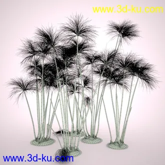 莎草模型,草模型,fbx,obj,max格式的图片