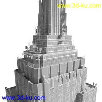 美国大厦模型,纽约帝国大厦模型,高层建筑模型的图片1