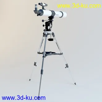 望远镜模型,天文望远镜模型,R-80望远镜模型,三脚架,镜头模型的图片