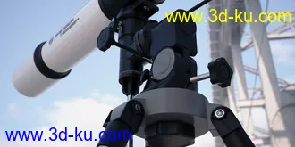 望远镜模型,天文望远镜模型,R-80望远镜模型,三脚架,镜头模型的图片