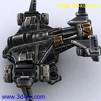 科幻运输机模型,科幻运战斗机,未来战斗机模型的图片