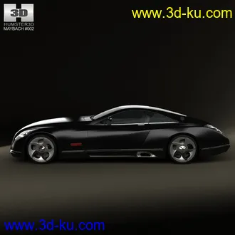 迈巴赫exelero跑车模型,迈巴赫汽车模型,obj,max,3ds的图片