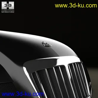 迈巴赫exelero跑车模型,迈巴赫汽车模型,obj,max,3ds的图片