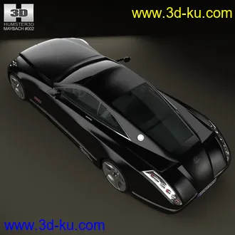 迈巴赫exelero跑车模型,迈巴赫汽车模型,obj,max,3ds的图片