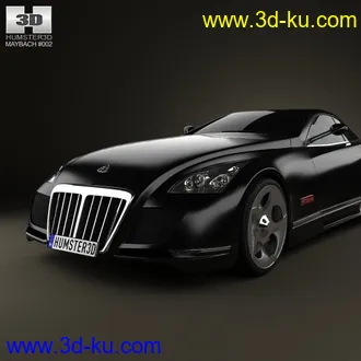迈巴赫exelero跑车模型,迈巴赫汽车模型,obj,max,3ds的图片8