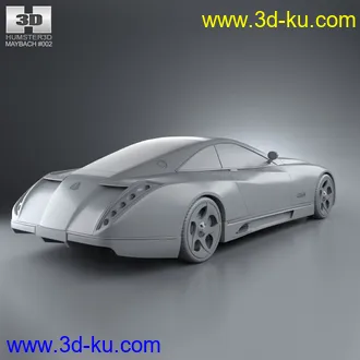 迈巴赫exelero跑车模型,迈巴赫汽车模型,obj,max,3ds的图片12