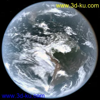动态地球模型,地球3D模型,max格式的图片