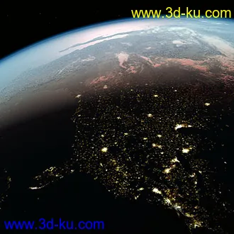 动态地球模型,地球3D模型,max格式的图片
