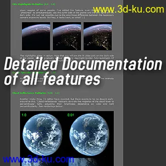 动态地球模型,地球3D模型,max格式的图片