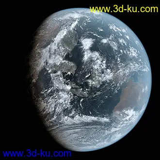 动态地球模型,地球3D模型,max格式的图片