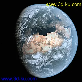 动态地球模型,地球3D模型,max格式的图片