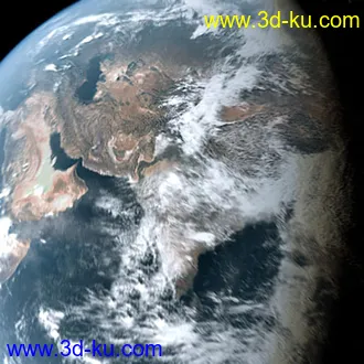动态地球模型,地球3D模型,max格式的图片