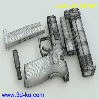 手枪模型,斯普林菲尔德45ACP手枪模型的图片