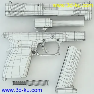 手枪模型,斯普林菲尔德45ACP手枪模型的图片