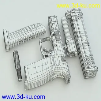 手枪模型,斯普林菲尔德45ACP手枪模型的图片
