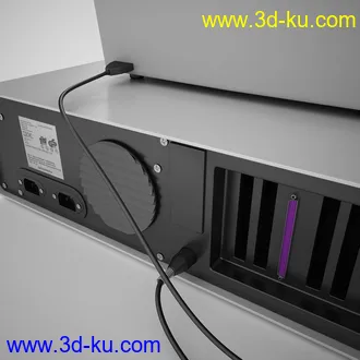 复古的ibm台式电脑模型,旧电脑模型的图片