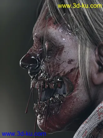 高精度僵尸模型,游戏角色僵尸模型的图片