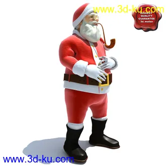 圣诞老人模型的图片