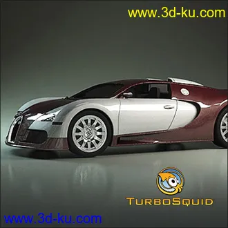 布加迪威航跑车模型的图片
