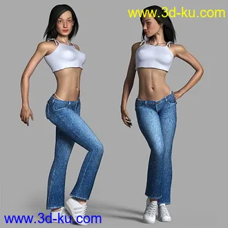 漂亮女孩模型,Masha模型的图片9