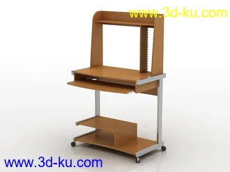 电脑桌子模型合集共8个的图片