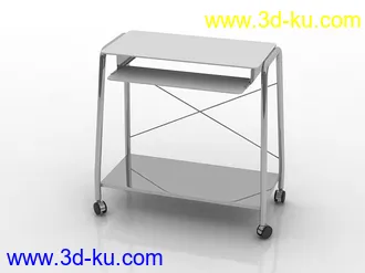 电脑桌子模型合集共8个的图片