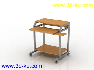 电脑桌子模型合集共8个的图片