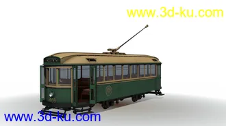 电车模型,电车车箱模型,X-1级电车466号车箱模型的图片